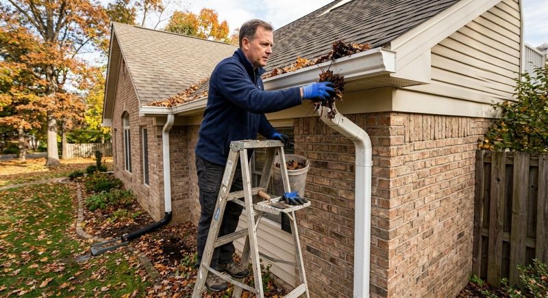 Downspout Blockage Removal in Bergen County, NJ