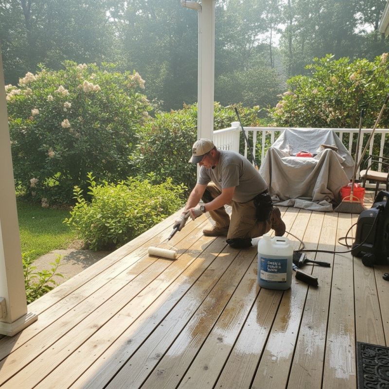 Concrete Deck Sealing in Gig Harbor, WA