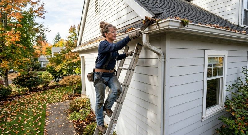 Downspout Blockage Removal in Rochester, NY