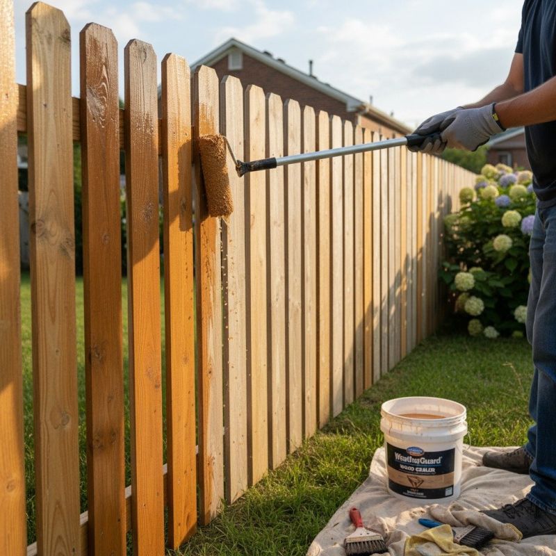 Fence Sealing in Tacoma, WA
