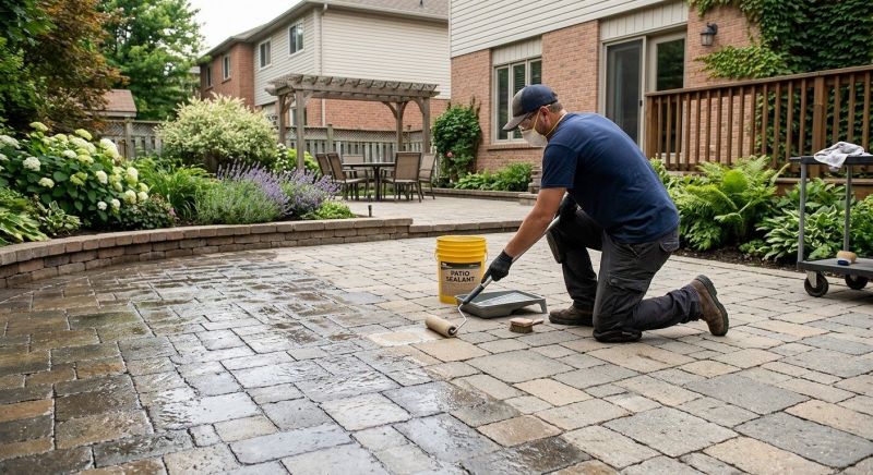 Pavers Sealing in Alpharetta, GA