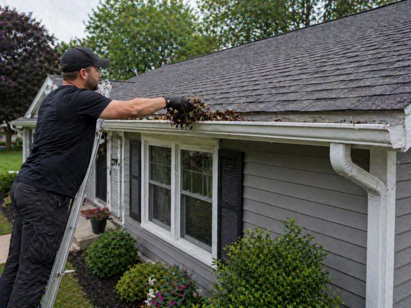 Rain Gutter Clearing in Annapolis, MD