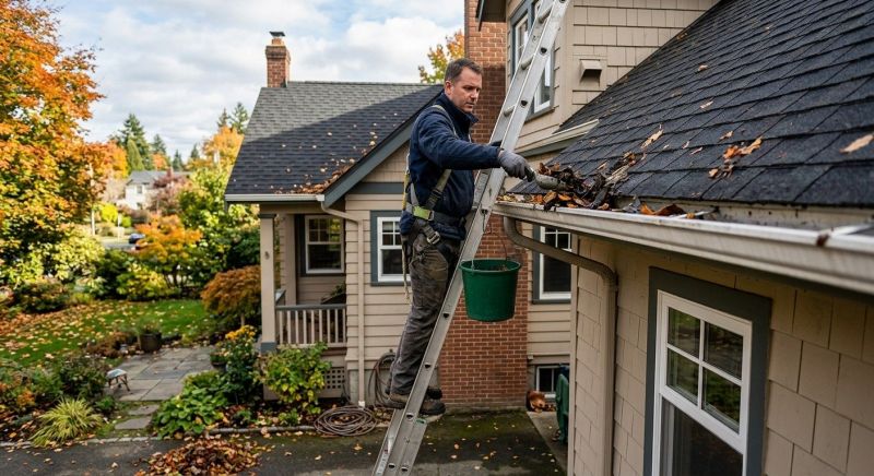 Roof Gutter Cleaning in Pittsburgh, PA