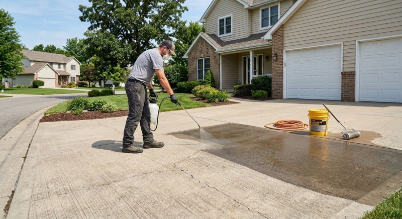 Sidewalk Concrete Sealing in Kitsap County, WA