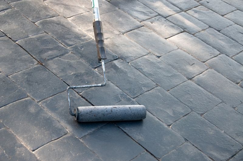 Stamped Concrete Sealing in Bellevue, WA